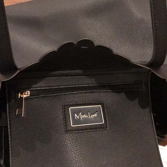 Moda Luxe black tote bag  key and removable bag - Picture 5 of 8